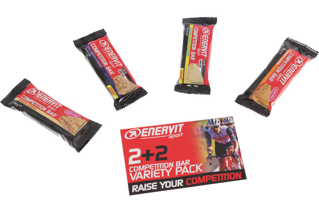 Enervit Competition Bar Variety Pack - 30 gram - 2 + 2 gratis 1