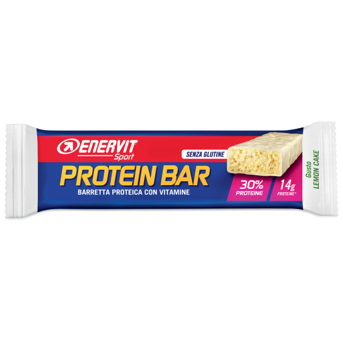 Aanbieding Enervit Protein Bar - Lemon Cake - 45 gram (THT 27-11-2020) 1