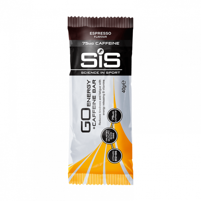 Aanbieding SiS GO Energy Bar + Caffeine - Espresso - 40 gram (THT 30-10-2019) 1