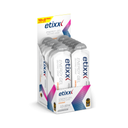 Aanbieding Etixx Isotonic Drink Energy Gel - Orange - 12 x 60 ml (LET OP! THT 31-1-2023)