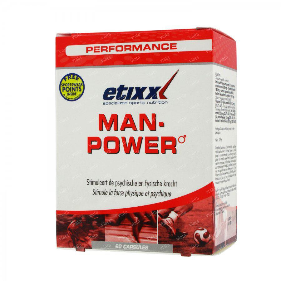 Aanbieding Etixx Man Power - 60 capsules 1