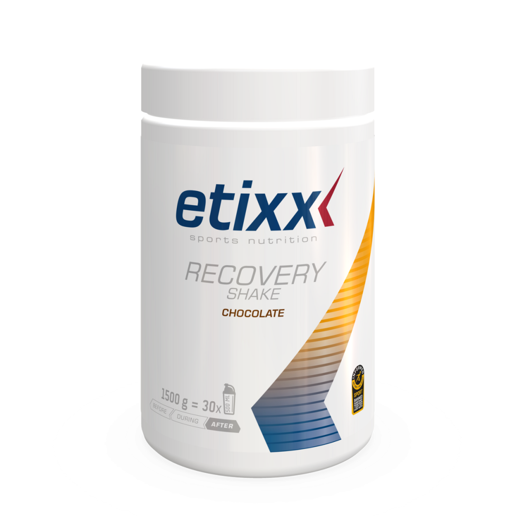 Etixx Recovery Shake - Chocolate - 1500 gram (THT 31-7-2025) 1
