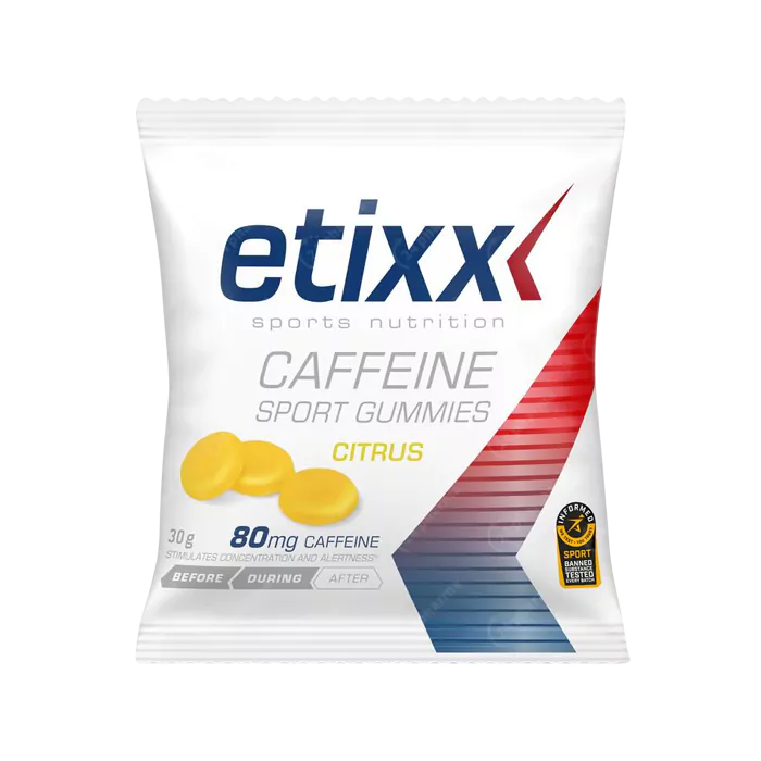 Etixx Caffeine Sport Gummies - 1 x 30 gram 1