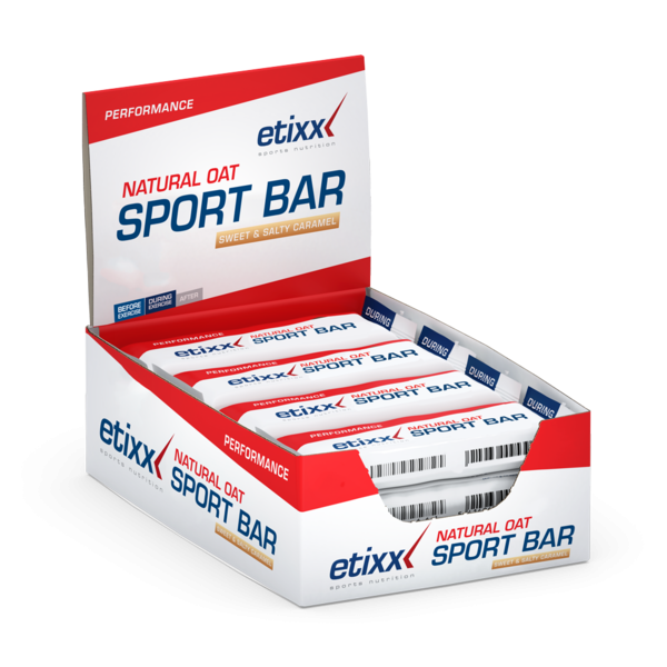 Aanbieding Etixx Natural Oat Bar - 12 x 55 gram (THT 31-10-2021) 1