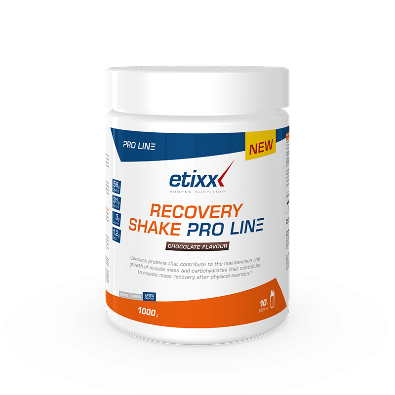 Etixx Recovery Shake ProLine - Chocolate - 1000 gram 1
