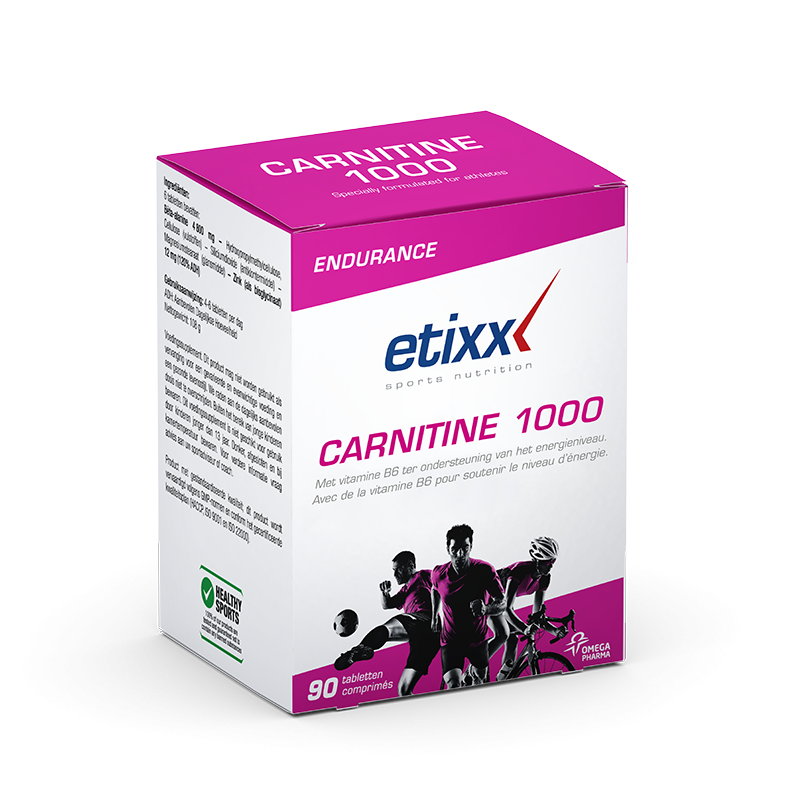 Etixx Carnitine 1000 - 90 tabletten (THT 28-2-2019) 1