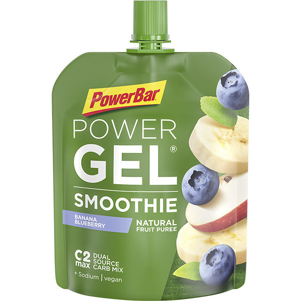 Aanbieding PowerBar Powergel Smoothie - Banana Blueberry - 90 gram (THT 31-5-2020) 1