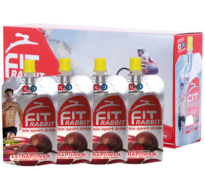 fitRABBIT - bio sport drink - 20 x 85 ml 2
