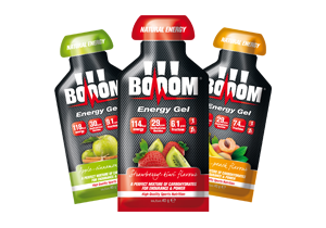 Proefpakket BOOOM Energy Fruit Gel met 6 energiegels 1