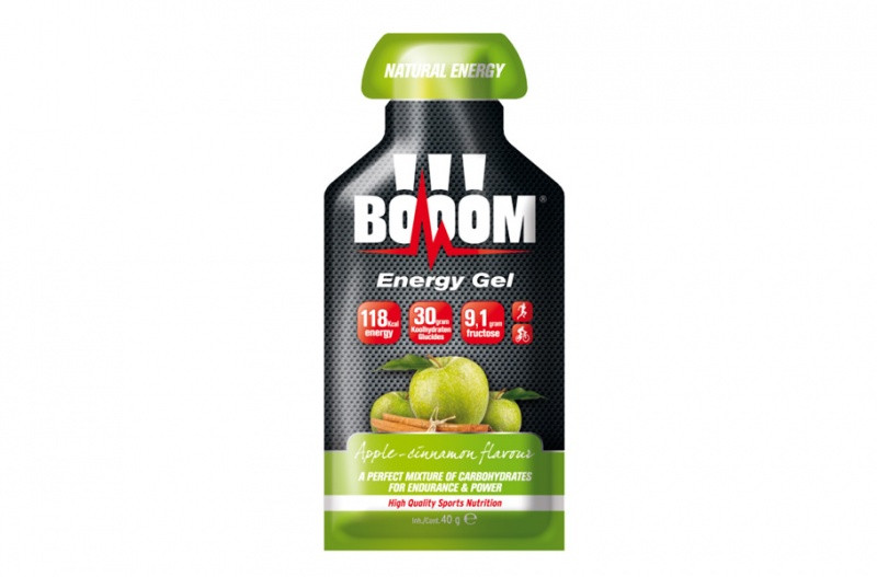 Aanbieding BOOOM Energy Fruit Gels - Apple/Cinnamon - 1 + 1 gratis! 1
