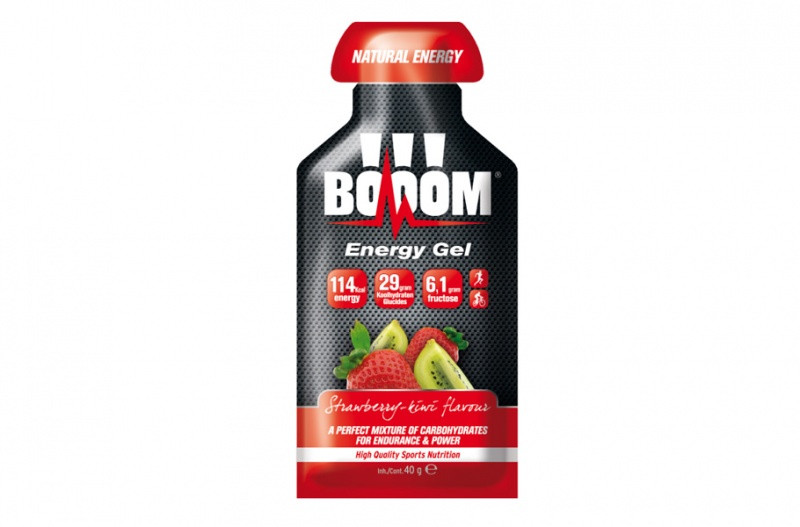 Aanbieding BOOOM Energy Fruit Gels - Strawberry/Kiwi - 1 + 1 gratis! 1