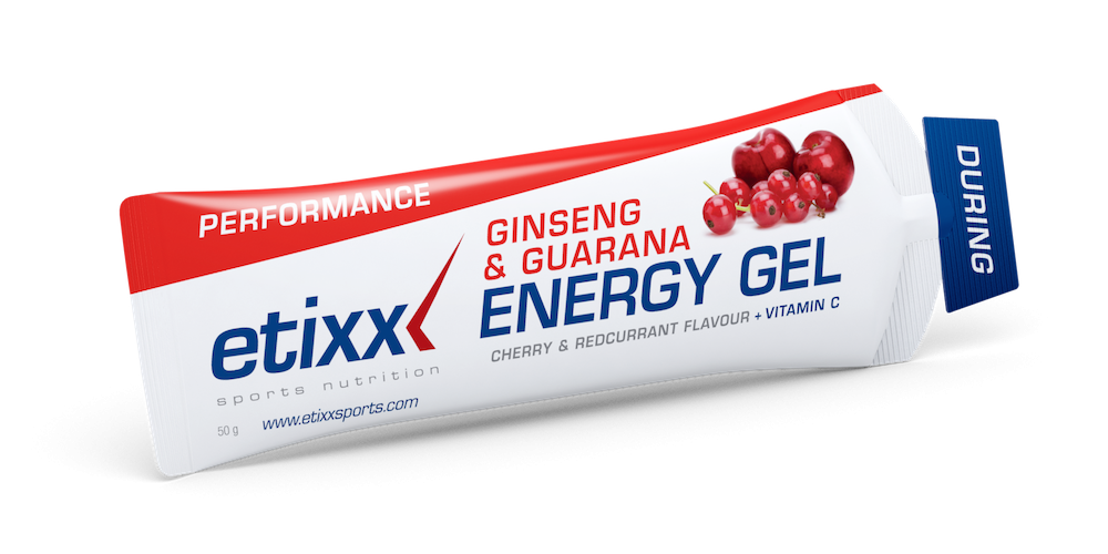 Etixx Energy Gel - Ginseng & Guarana - 50 gram - 3 + 1 gratis 1