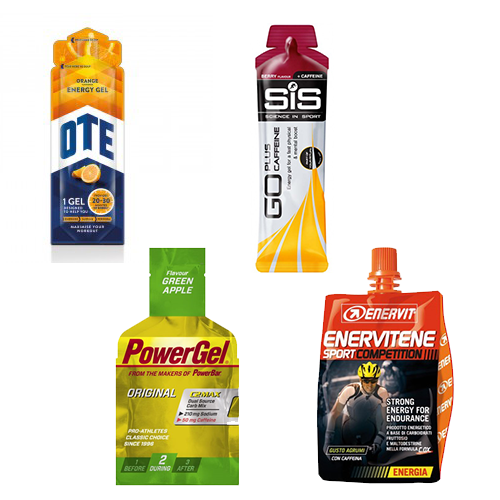 5 gels met caffeine proberen voor €7,95 (+1 gel gratis) 1