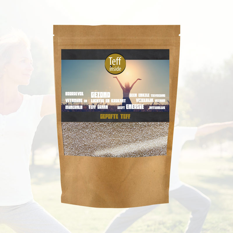 TeffInside Gepofte Teff - 300 gram 1