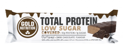 GoldNutrition Total Protein Low Sugar Covered - Chocolate - 15 x 30 gram (THT 27-11-2022)
