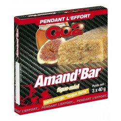 GO2 Amand Bar - 4 x 25 gram