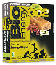 GO2 Bio Energy Bar - 4 x 25 gram