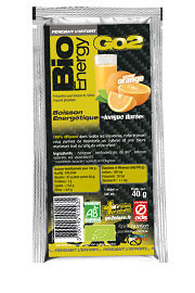 GO2 Bio Energy Sportdrank Orange - 40 gram