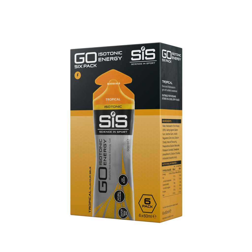 SIS GO Gel Tropical Six Pack - 6 x 60 ml 1