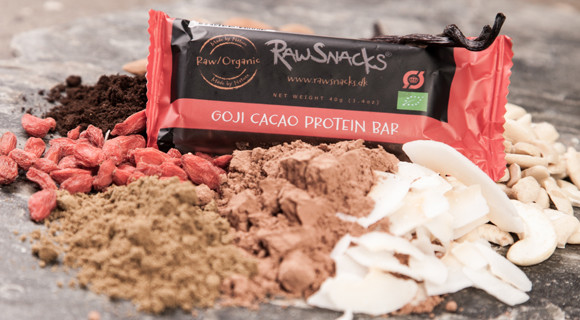 Raw Snacks Protein Goji Cacao - 1 x 40 gram 1