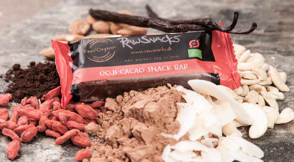 Raw Snacks Energy Bar Goji Cacao - 12 x 40 gram 1