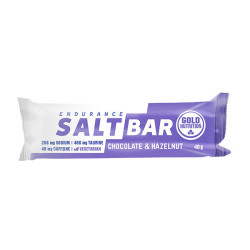 GoldNutrition Endurance Salt Bar - Chocolate & Hazelnut - 15 x 40 gram (THT 6-2-2026)
