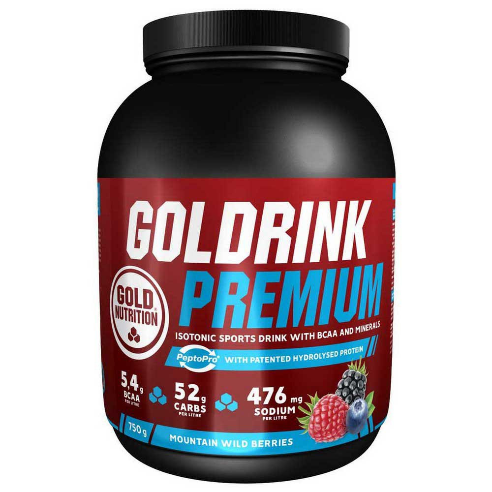 GoldNutrition Gold Drink Premium - Wild Berries - 750 gram (LET OP! THT 31-10-22) 1