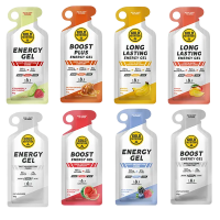 Proefpakket GoldNutrition Energy Gel met 16 energiegels (THT 31-5-2026)