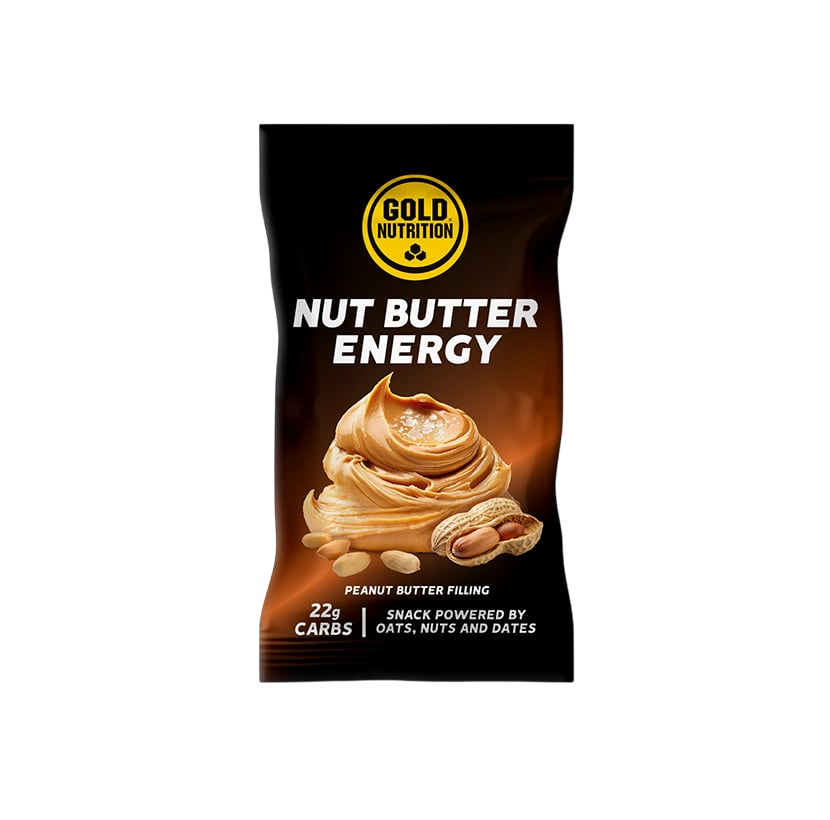 GoldNutrition Nut Butter Energy Snack - Peanut Butter - 16 x 40 gram (THT 30-9-2026) 1
