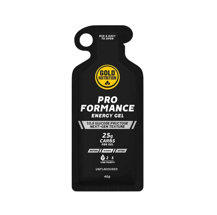 GoldNutrition ProFormance Energy Gel - Unflavoured - 16 x 40 gram (THT 17-8-2026) 1