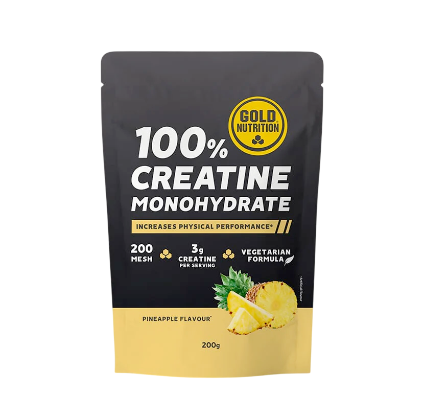 GoldNutrition 100% Creatine Monohydrate - Pineapple - 200 gram 1