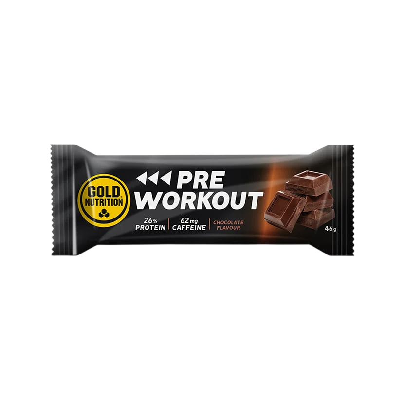 GoldNutrition Pre-Workout Extreme Bar - Chocolate - 15 x 46 gram 1