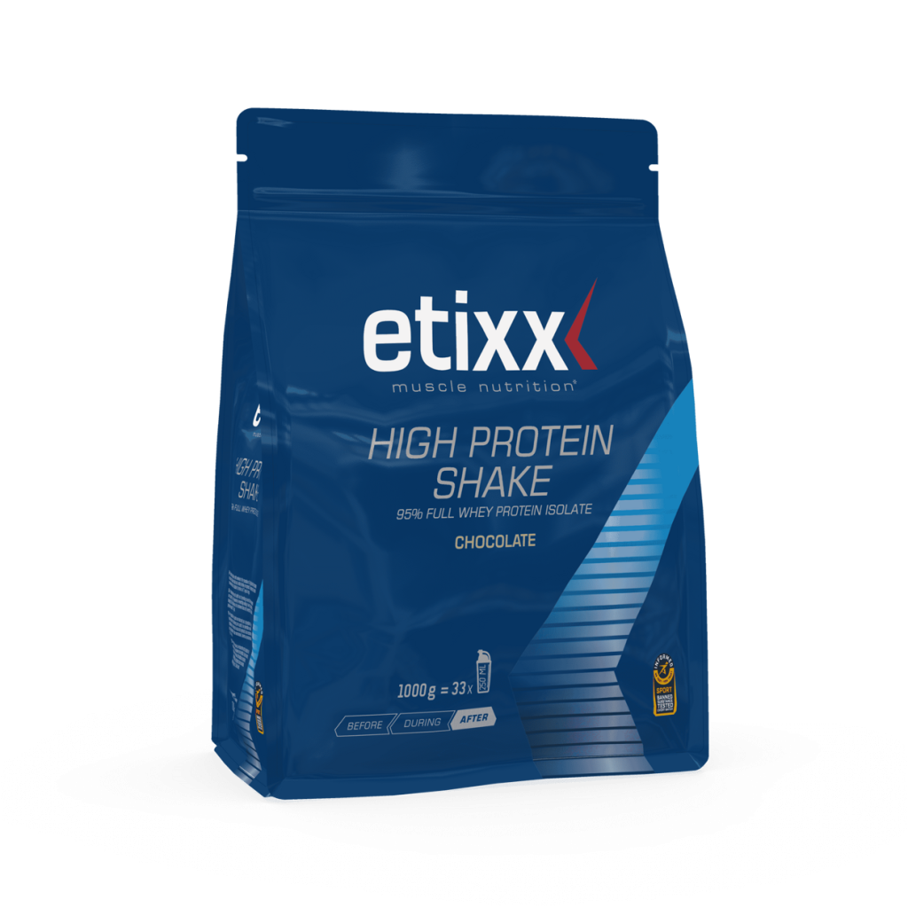 Etixx High Protein Shake - Chocolate - 1000 gram 1