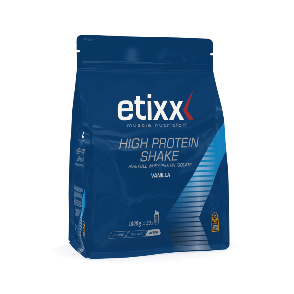 Etixx High Protein Shake - Vanilla - 1000 gram 1