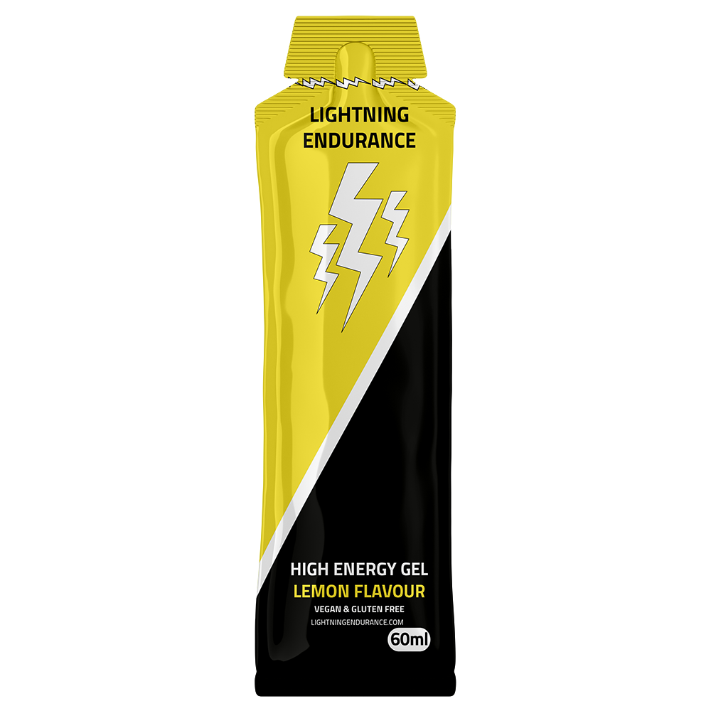 Proefpakket Lightning Endurance High Energy Gel - Lemon met 10 energiegels 1