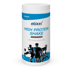 Aanbieding Etixx High Protein Shake - Chocolate - 1000 gram (LET OP! THT 31-3-2024) 1
