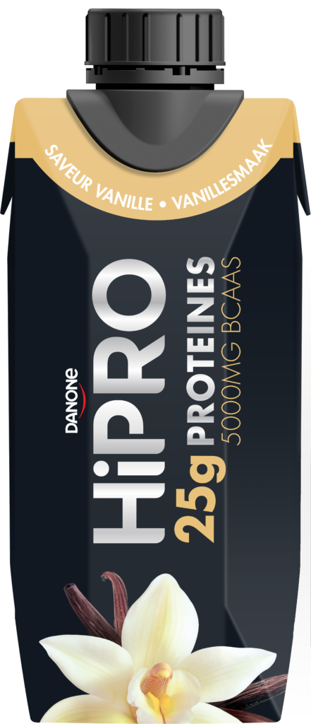 Aanbieding Danone HiPRO Protein Shake - Vanilla - 330 ml (THT 28-11-2021) 1