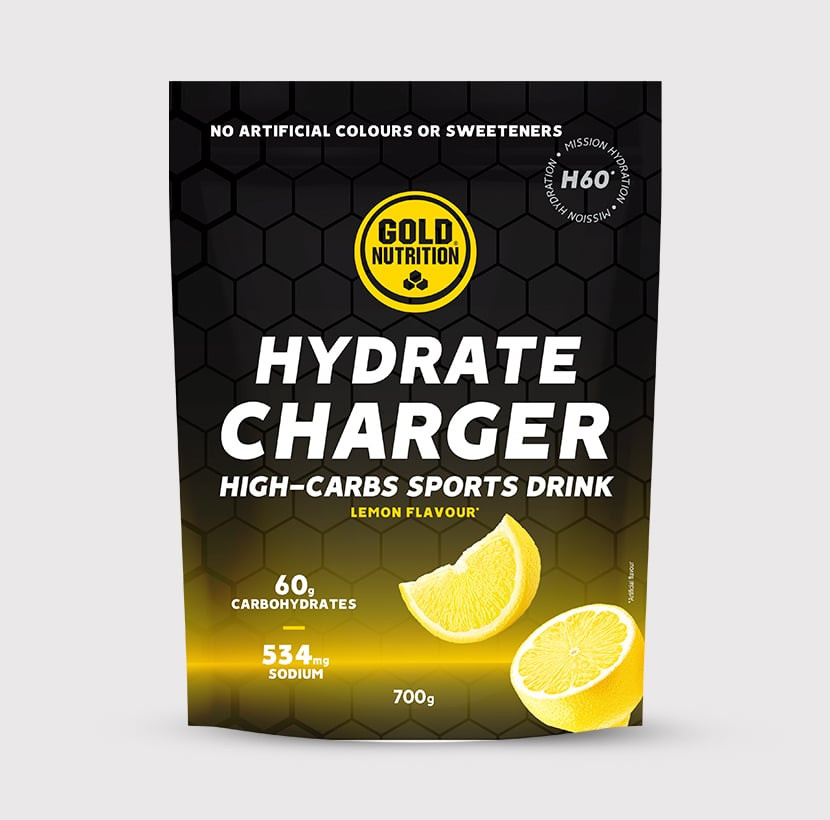 GoldNutrition Hydrate Charger H60 - 700 gram + Gratis Bidon 2