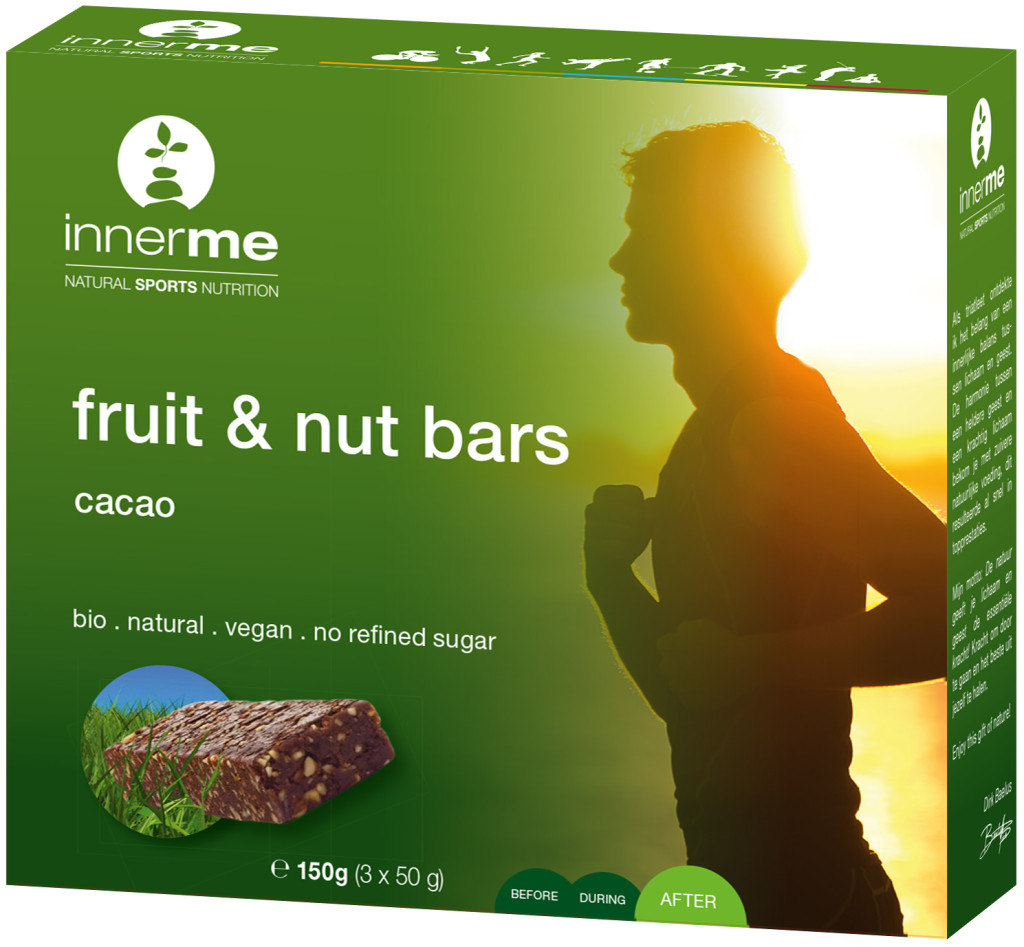 Innerme Fruit &amp; Nut Bars - 3 x 50 gram 1