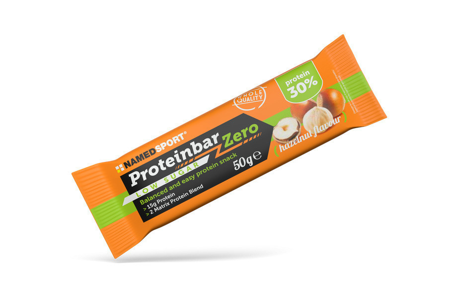 Aanbieding NamedSport Protein Bar Zero - Crème Brulée - 50 gram (THT 28-2-2021) 1