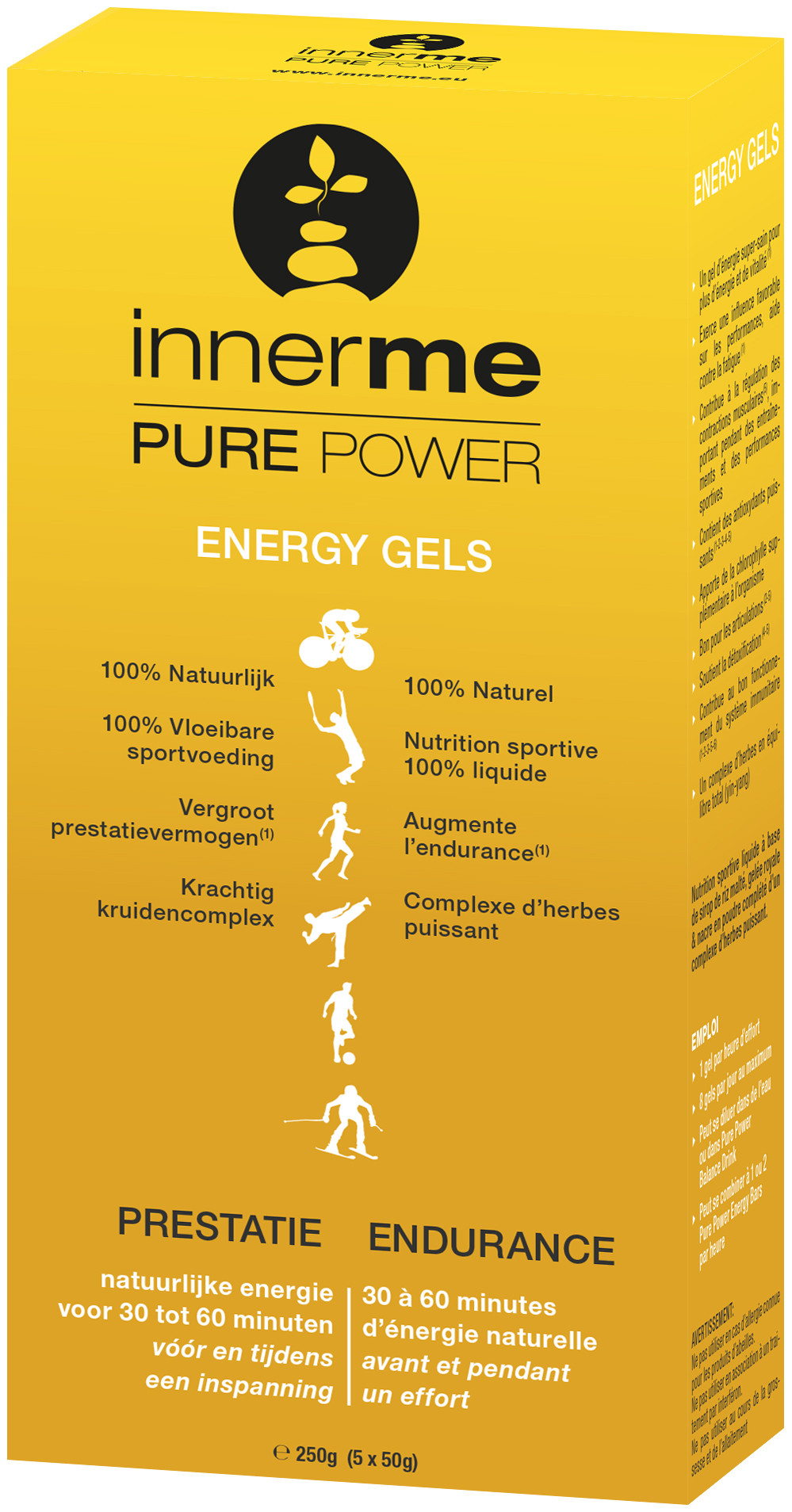 Innerme Energy Gel - 5 x 50 gram 1