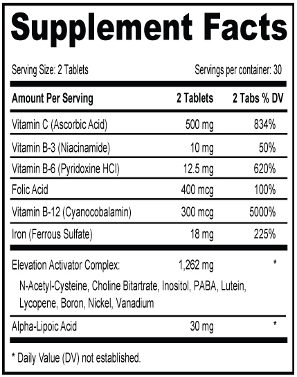 BRL Altitude Boost - 60 tablets 2