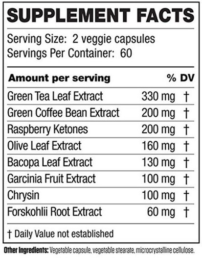 INVIGOR8 Fat Burner - 120 capsules (2-pack) 2