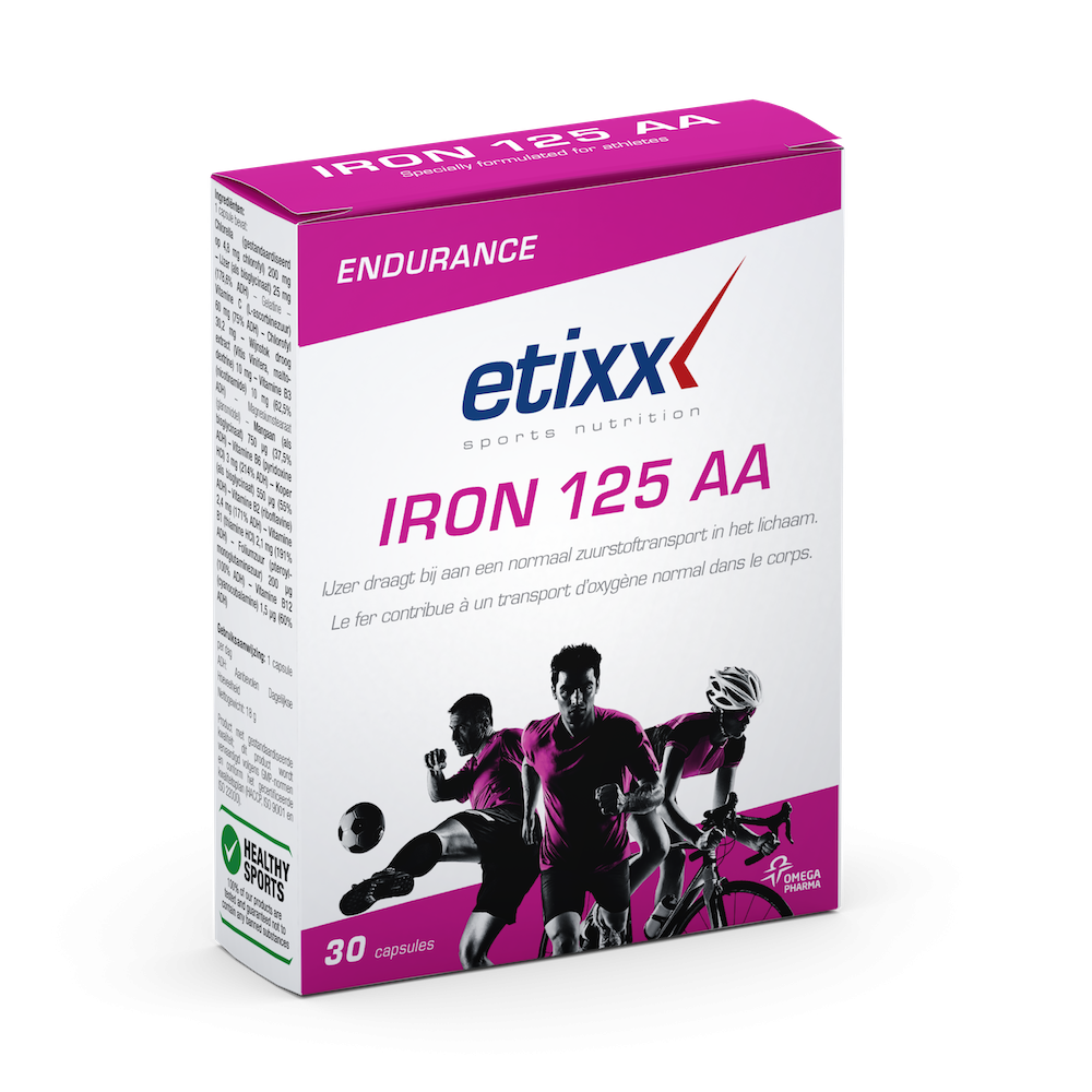 Aanbieding Etixx Iron 125 AA - 30 capsules (THT 31-1-2022) 1