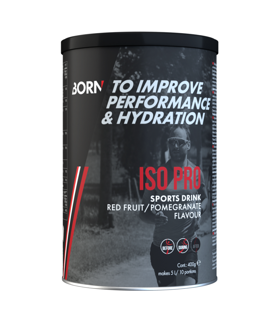 BORN Iso Pro - Red Fruit/Pomegranate - 400 gram 1