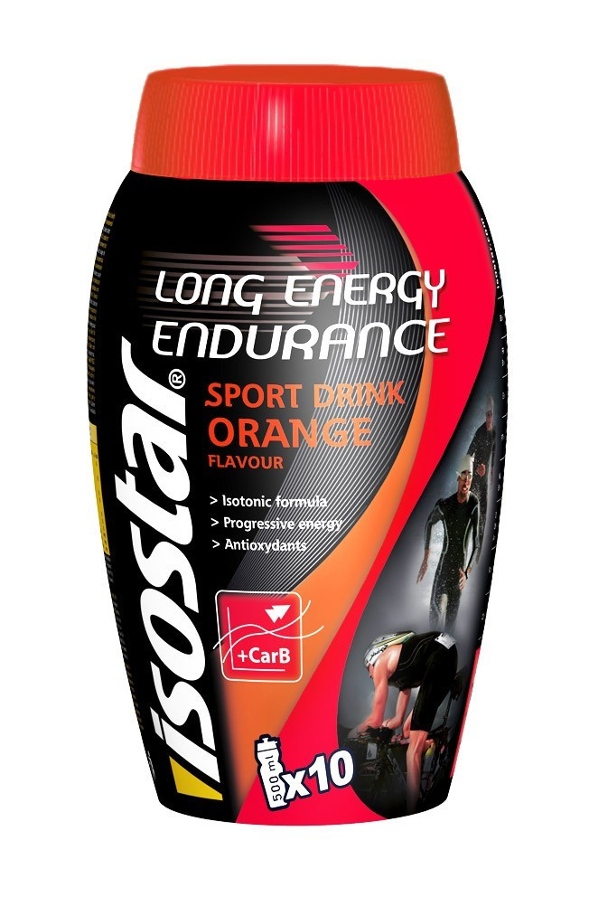 Aanbieding Isostar Long Energy Drink - Orange - 790 gram 1