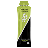 Lightning Endurance Isotonic Energy Gel - Lemon/Lime - 24 x 60 ml (THT 30-9-2026)