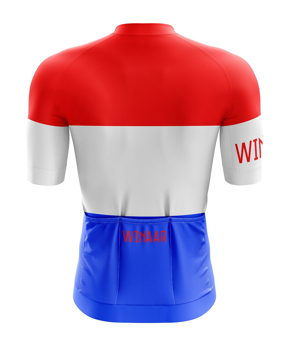 Winaar RWB Fietsshirt korte mouw - Nederlandse vlag 2