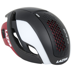 Lazer Bullet Helm - Mat Zwart/Wit/Rood