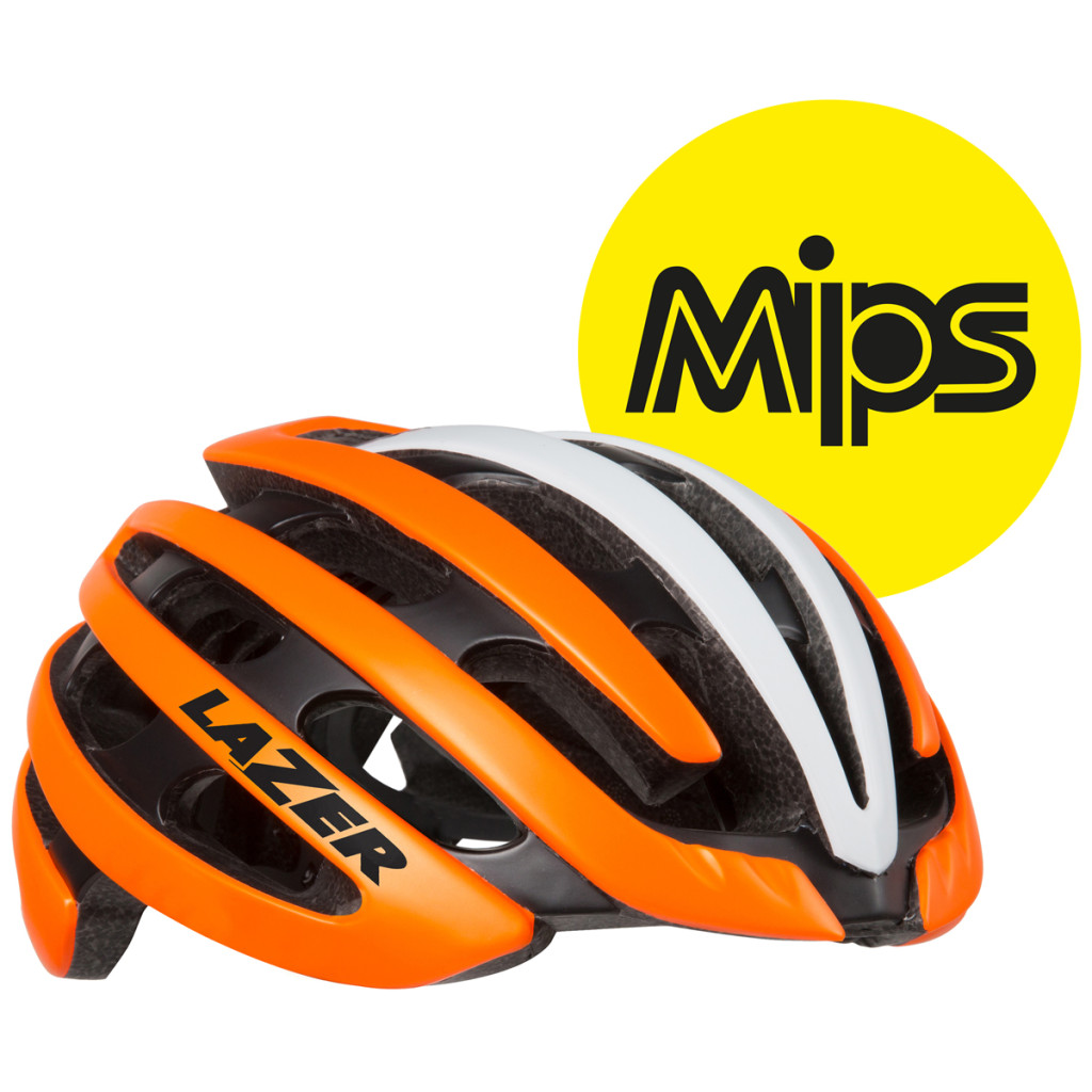 Lazer Helm Z1 MIPS - Mat Fluor Oranje Wit 1